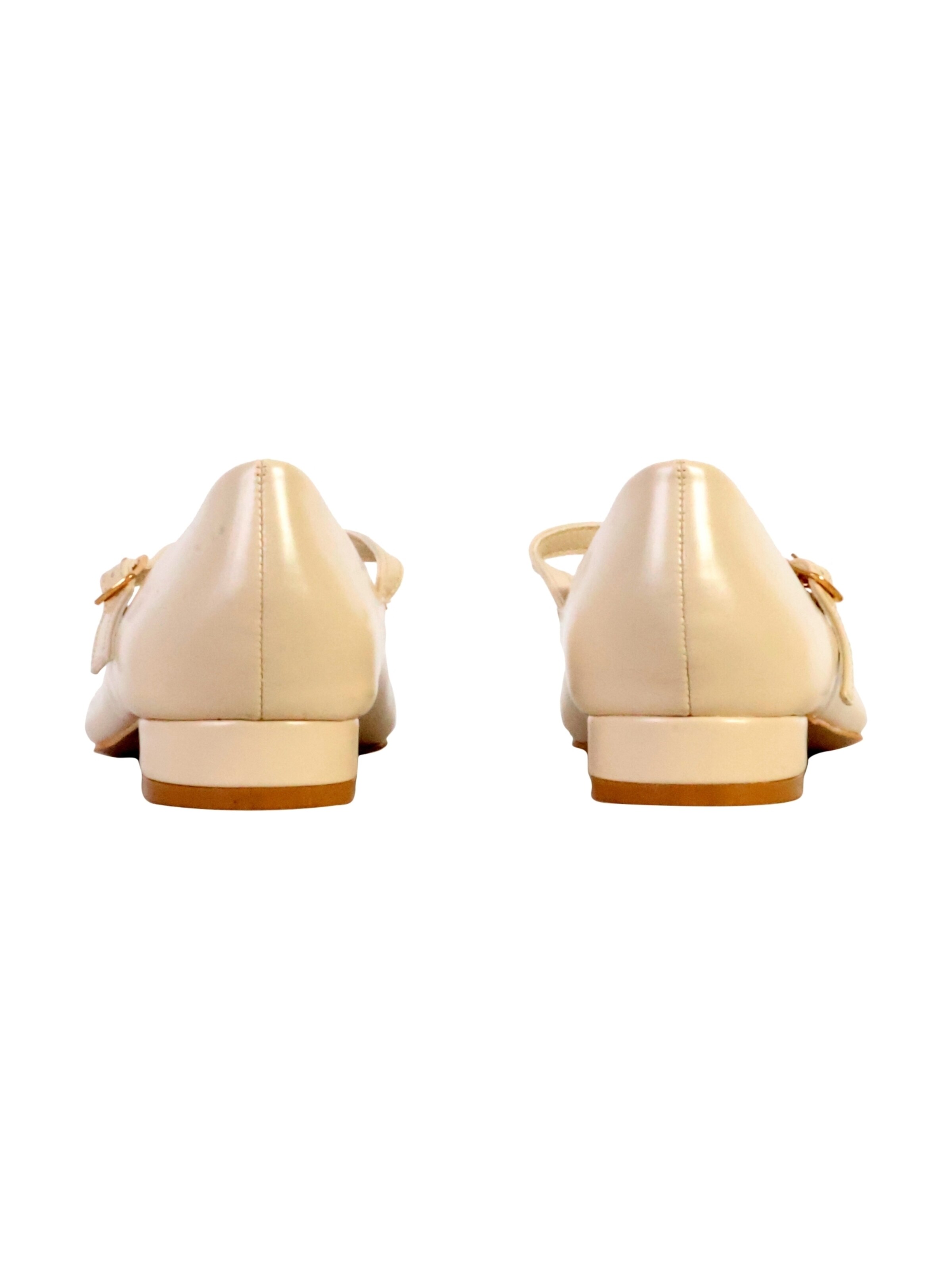Escarpins 'Pumps mit Riemchenabsatz' Joia en beige
