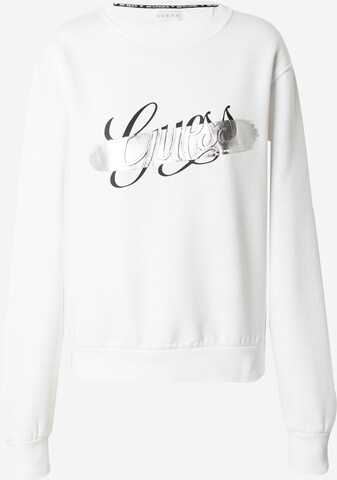 GUESS Sweatshirt in White: front