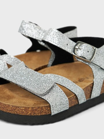 Sandales 'NMFFIONA' NAME IT en argent