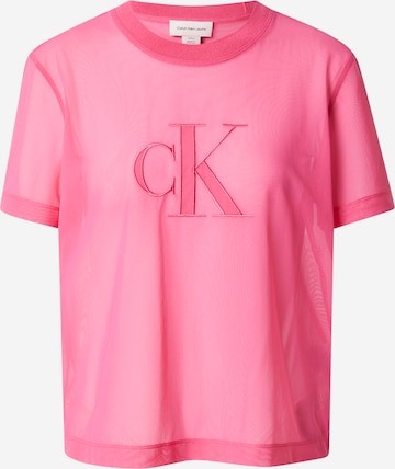 Calvin Klein Jeans Regular Shirt 'Pride' in Roze: voorkant
