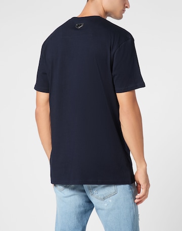 Philipp Plein - Camiseta 'Skull' en azul