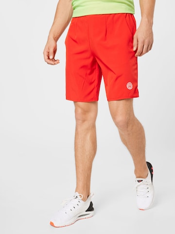 BIDI BADU Regular Workout Pants 'Henry 2.0' in Red: front