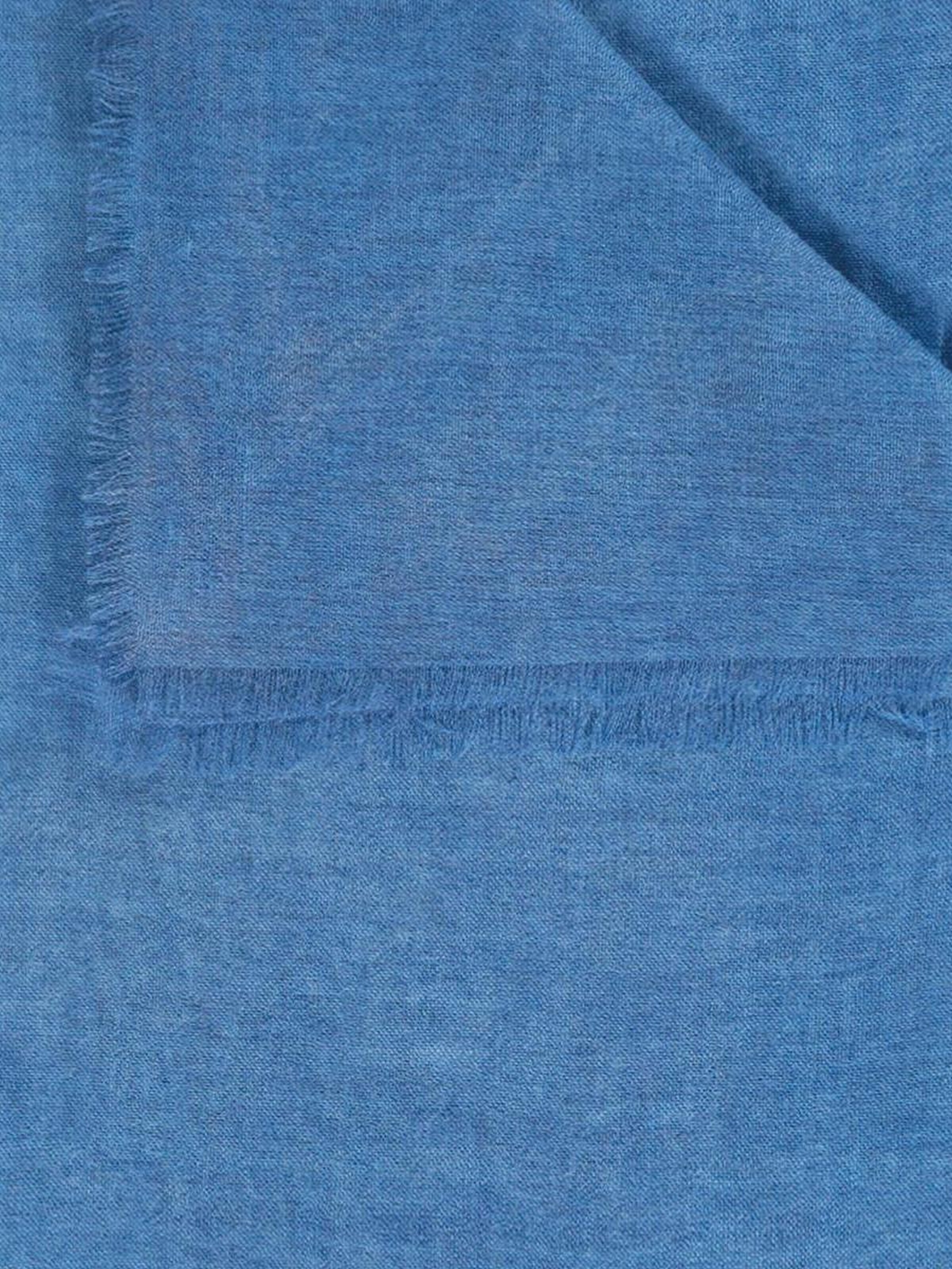Passigatti Wrap 'Schal uni' in Blue