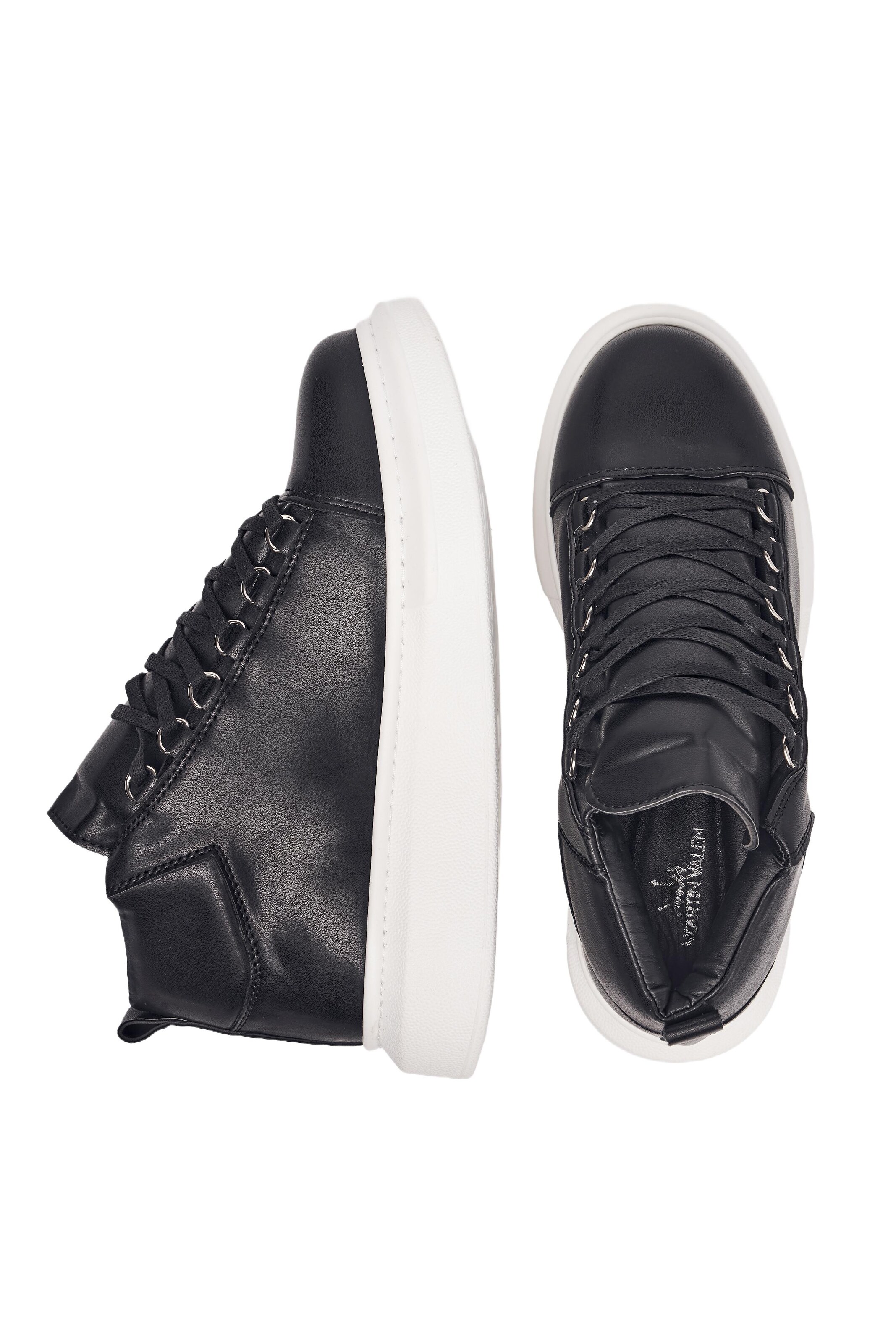 MARTIN VALEN Sneakers hoog in Zwart