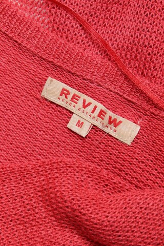 Review Strickjacke M in Pink