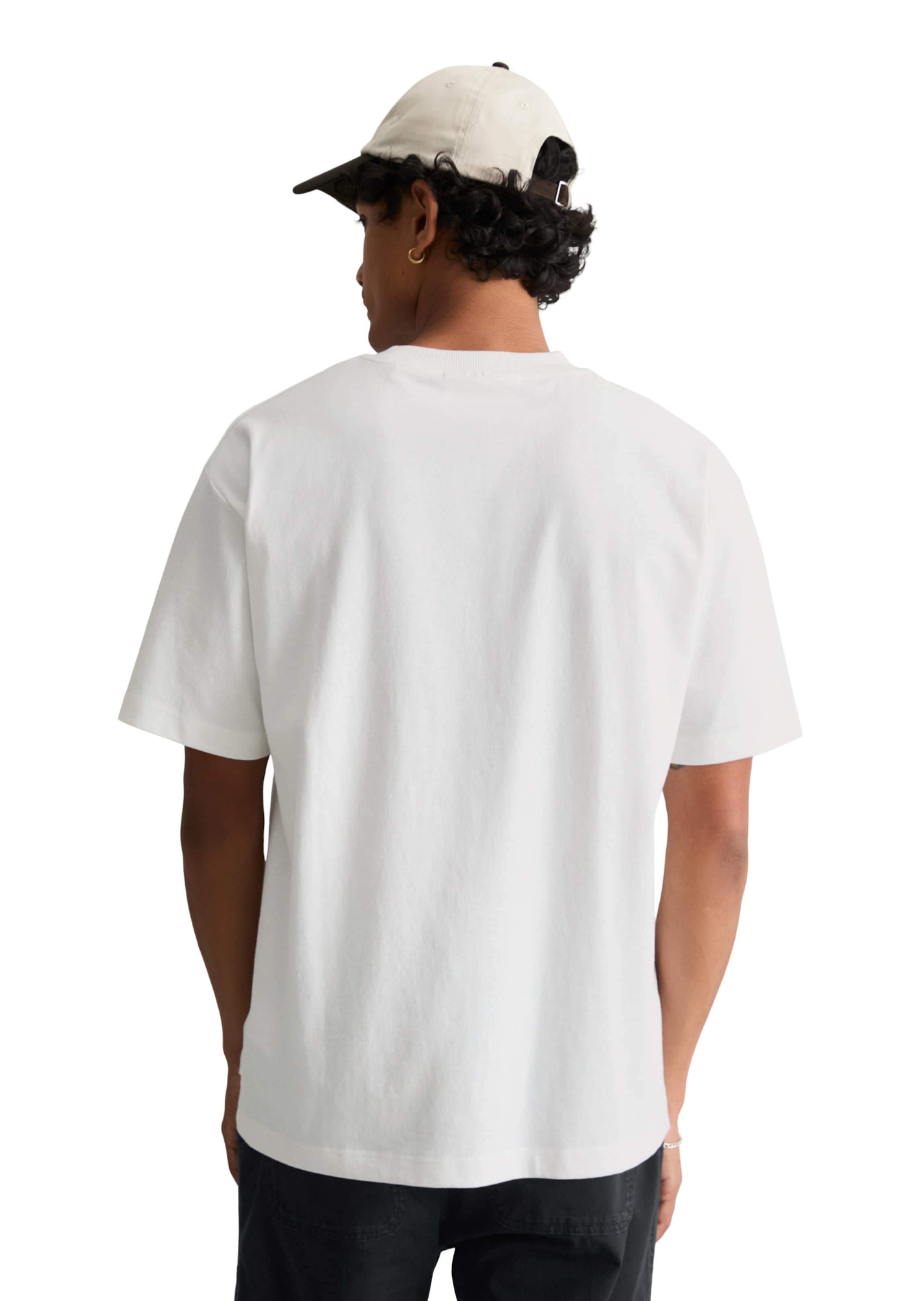 Marc O'Polo DENIM T-Shirt in Weiß: Rückseite