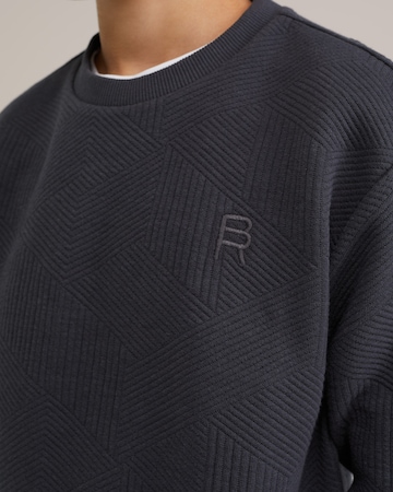 WE FashionSweater majica - siva boja: prednji dio