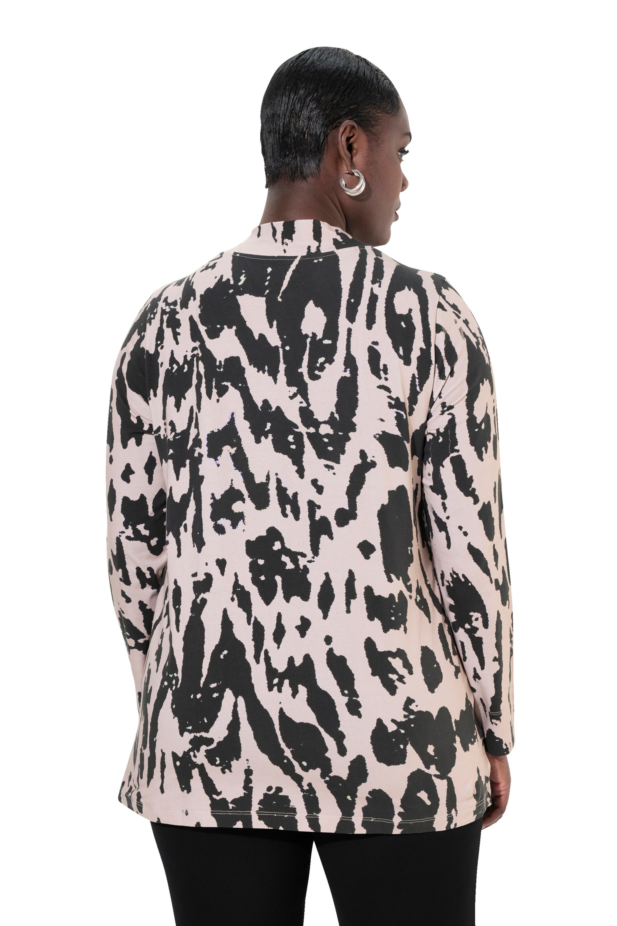 Ulla Popken Shirt in Zwart