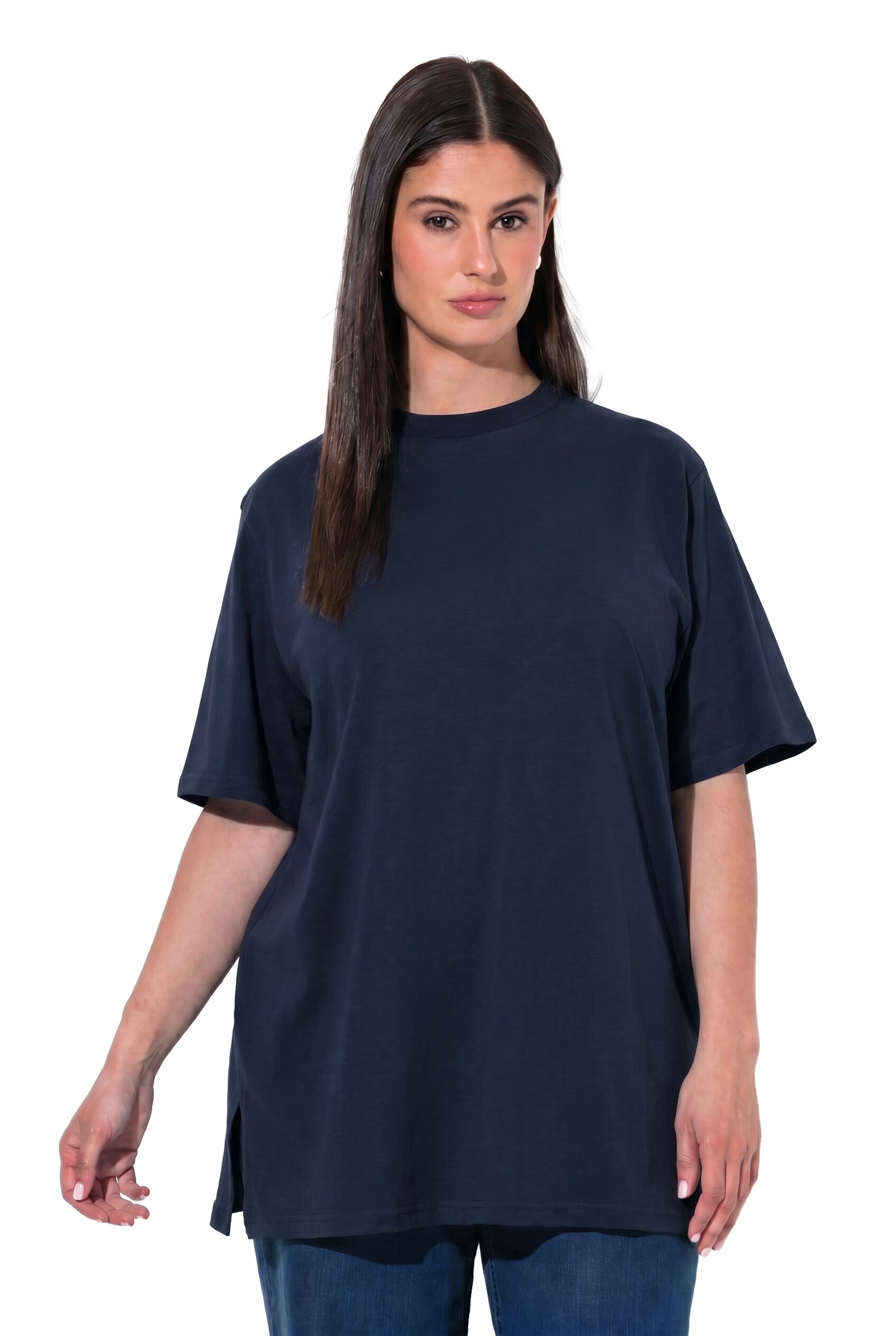 Ulla Popken Shirt in Blau: Vorderseite