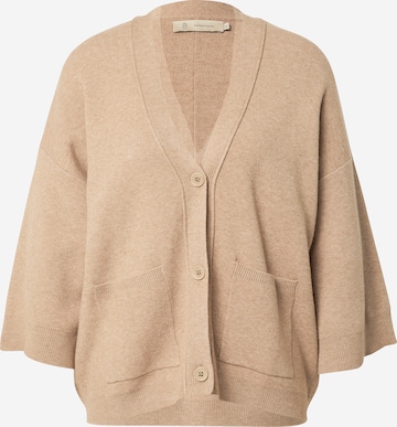 Peppercorn Knit cardigan 'Rosalia' in Beige: front