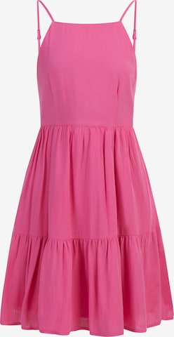 Robe d’été IZIA en rose : devant