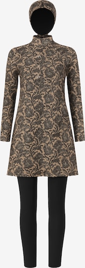 C&City Badeanzug in L in beige / braun, Produktansicht