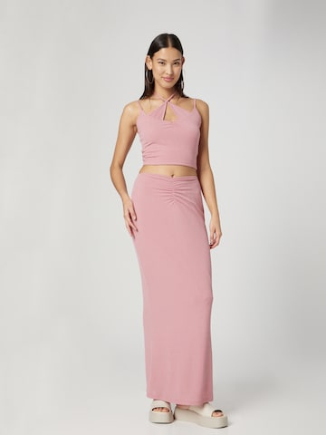 Top 'Freya' di millane in rosa