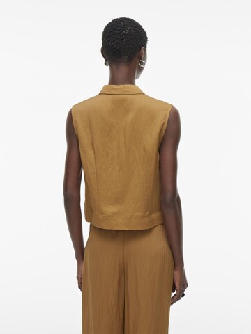 Chemisier ROUGE EDIT en marron