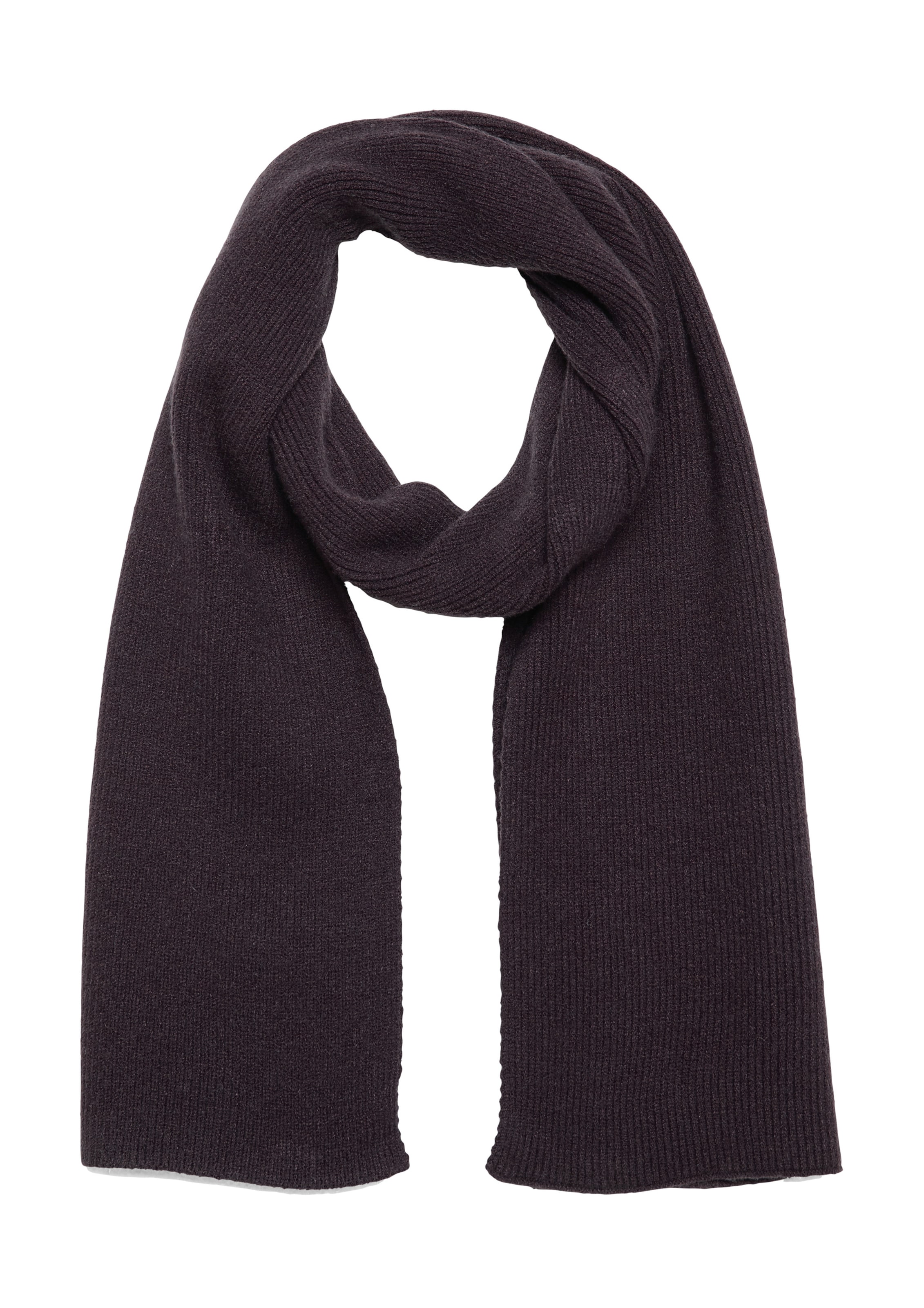 QS Scarf in Purple: front