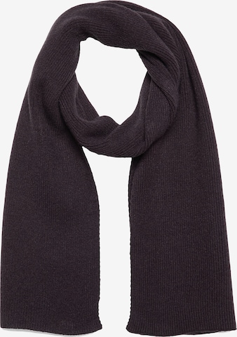 QS Scarf in Purple: front