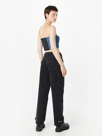 Calvin Klein Jeans Loose fit Cargo Jeans in Black