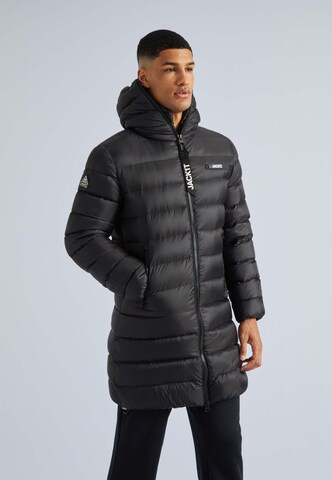 Cappotto invernale ' R3D ' di JACK1T in nero: frontale