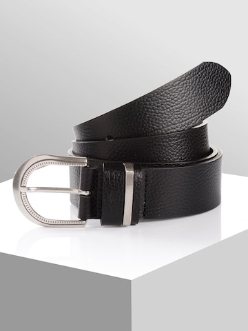 Ceinture ' All Styles ' TOM TAILOR en noir : devant