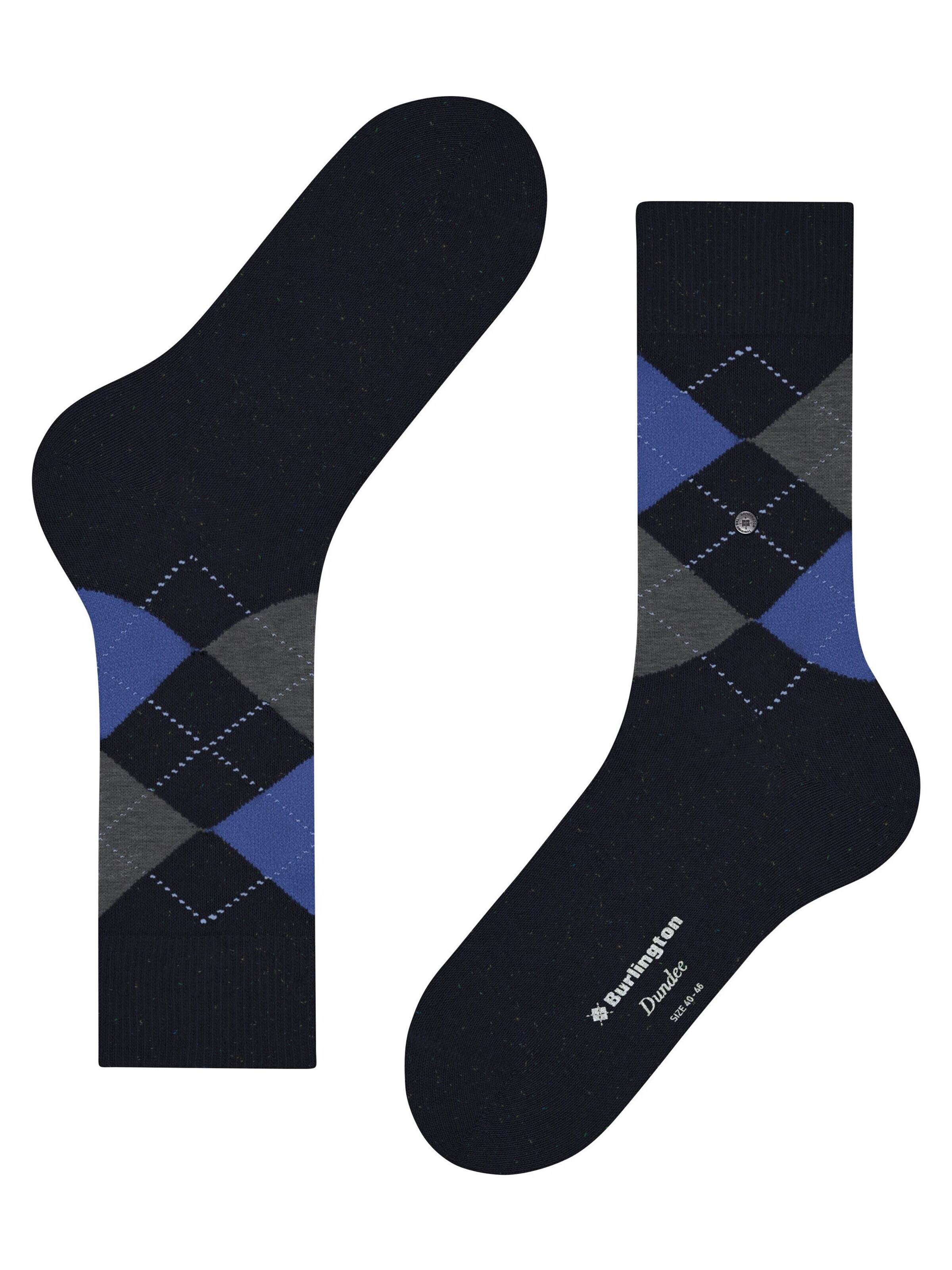 BURLINGTON Socks 'Dundee' in Blue