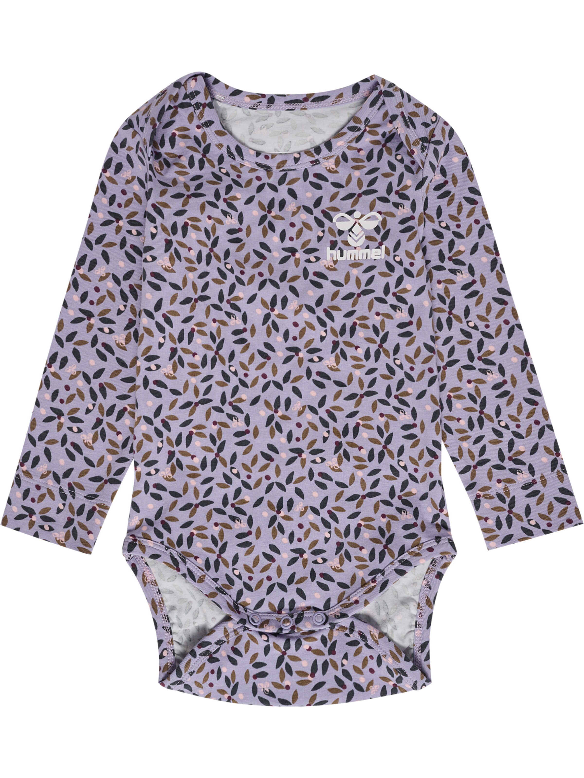 Hummel Sparkedragt/Body i lilla: forside