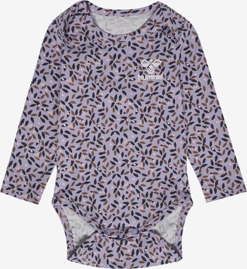 Hummel Romper/Bodysuit in Purple: front