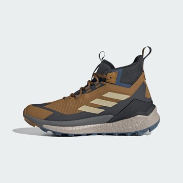ADIDAS TERREX - Botas 'Free Hiker 2.0' em castanho