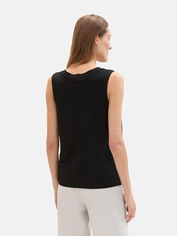 TOM TAILOR Top in Zwart