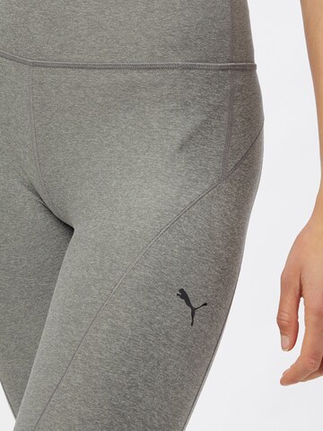 PUMA - Skinny Pantalón deportivo en gris