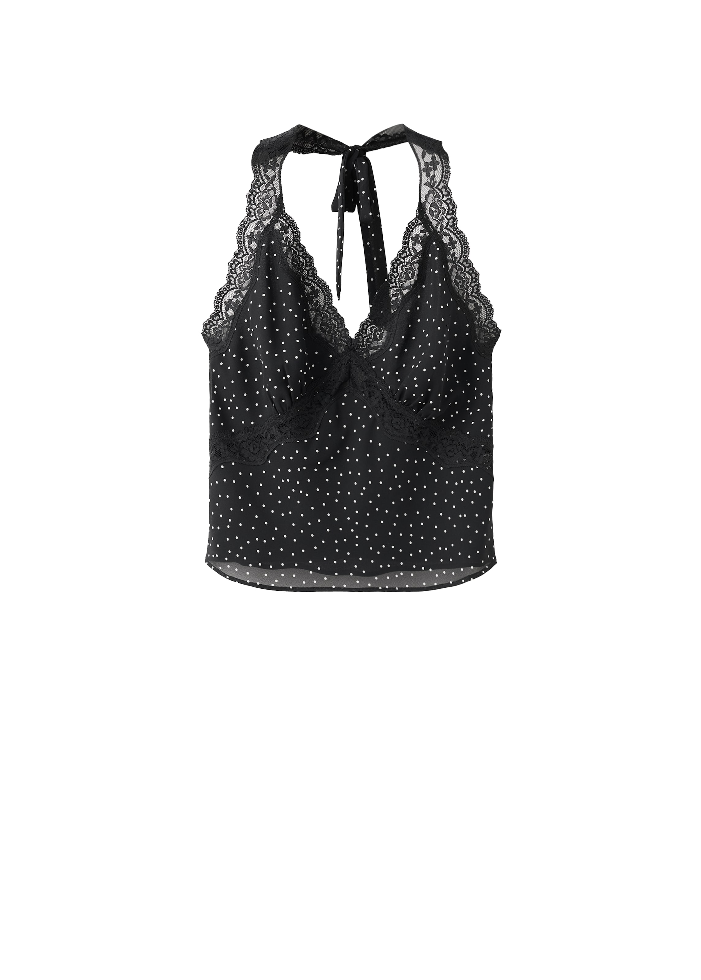 MANGO Top in S in Black / White, Item view