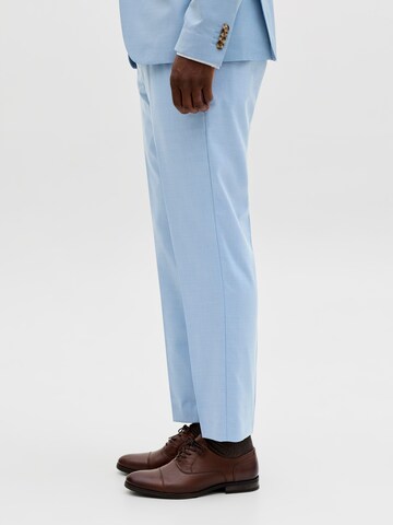 JACK & JONES Slimfit Παντελόνι με τσάκιση 'JPRSOLARIS' σε μπλε