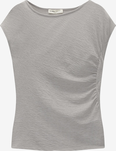 Tricou Pull&Bear pe gri deschis, Vizualizare produs