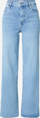 FRAME Wide leg Jeans in Blue: front