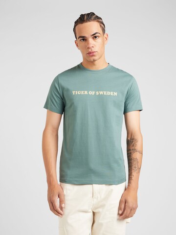 Tiger of Sweden Shirt 'DILLAN' in Green: front