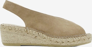 Sandales 'Sandalen' Desa en beige : devant