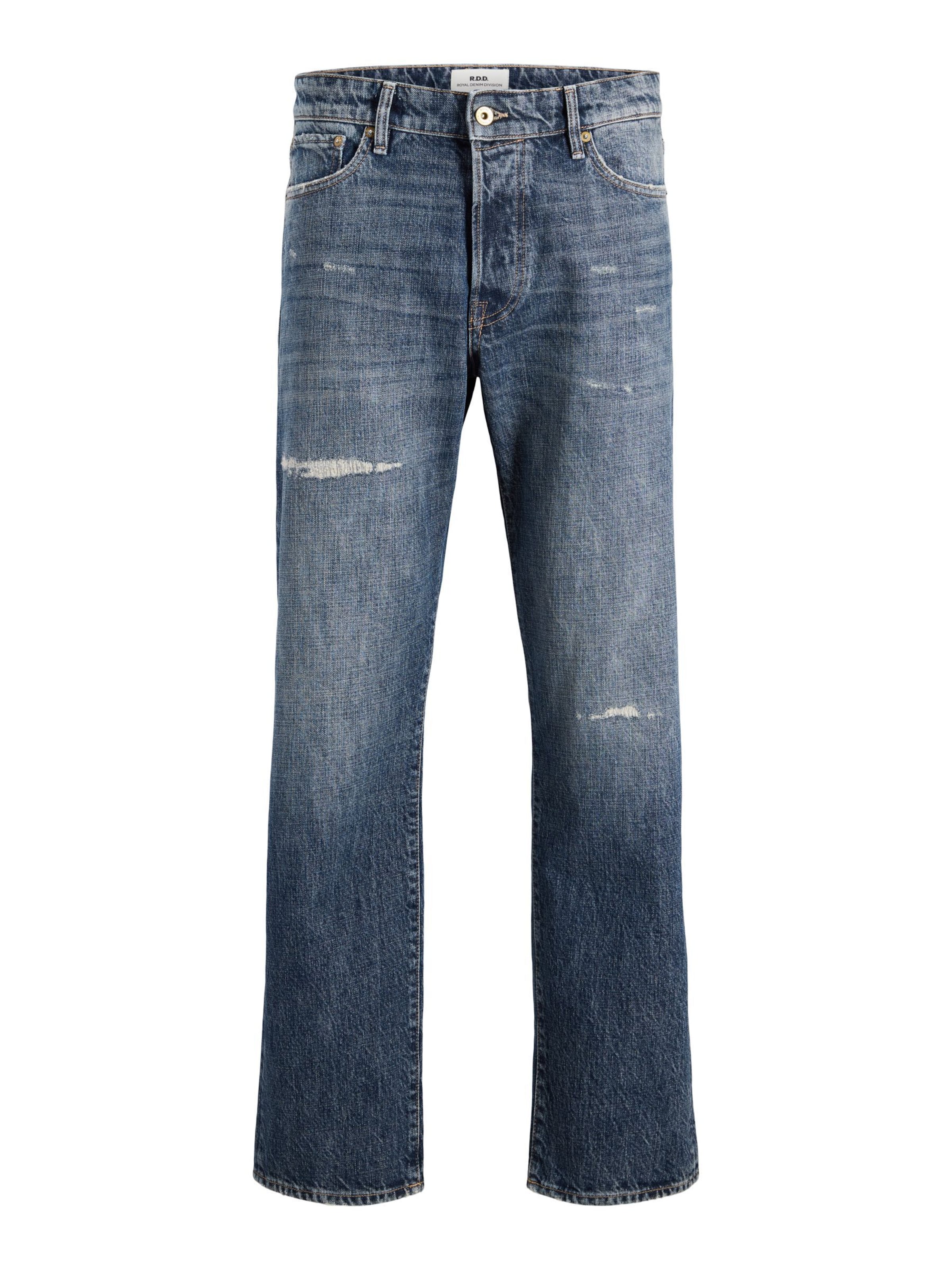 R.D.D. ROYAL DENIM DIVISION Loosefit Jeans '122' in Blau: Vorderseite