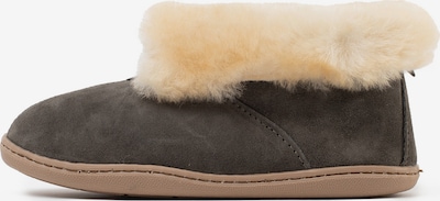 Minnetonka Sisäkengät 'Sheepshin' värissä beige / harmaa, Tuotenäkymä