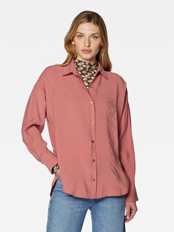 Mavi Blouse in Red: front