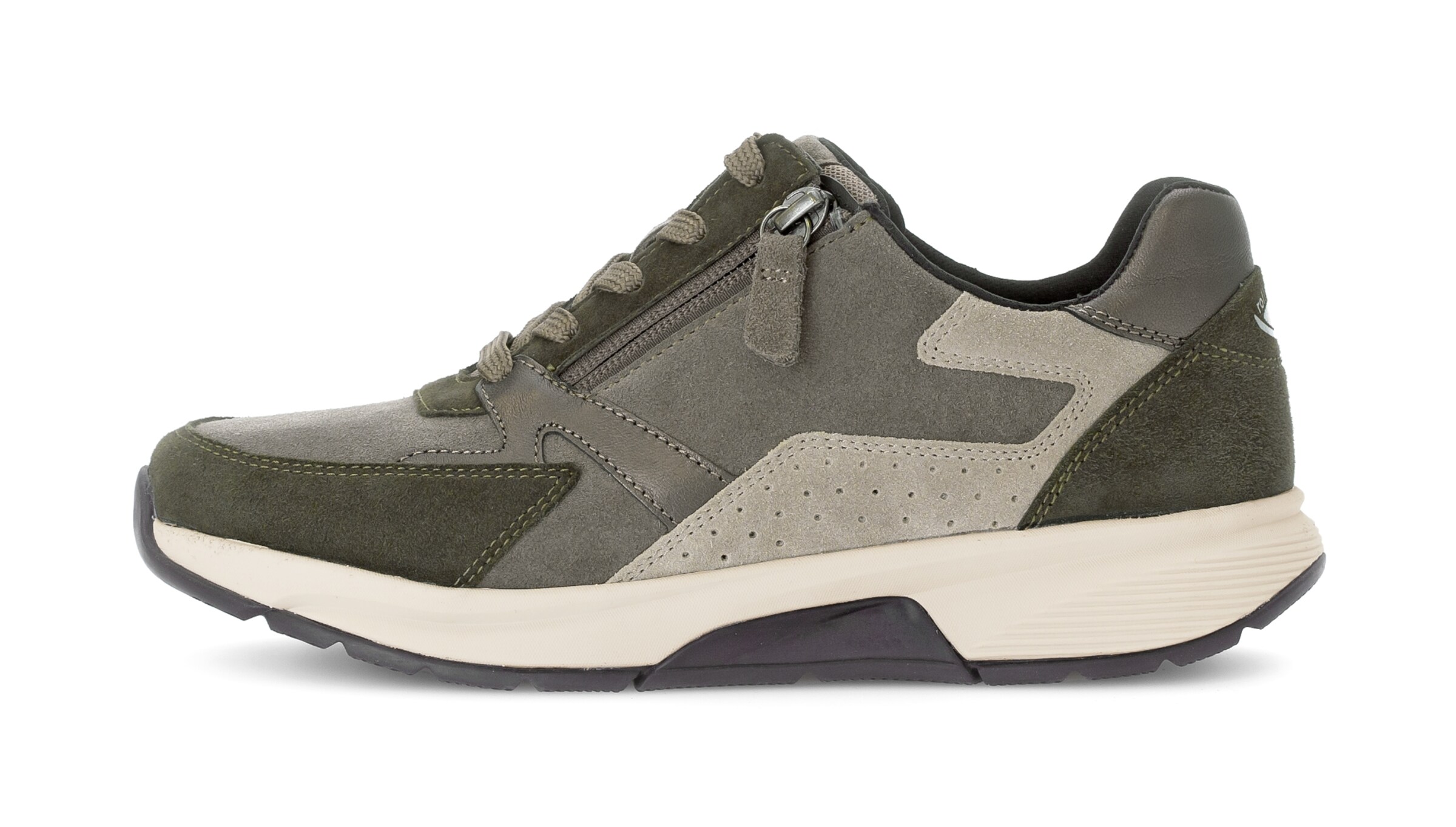 Gabor Rollingsoft Lace-Up Shoes in Green