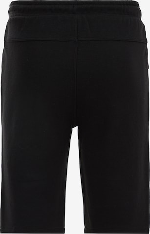 WE Fashion Slimfit Kalhoty – černá