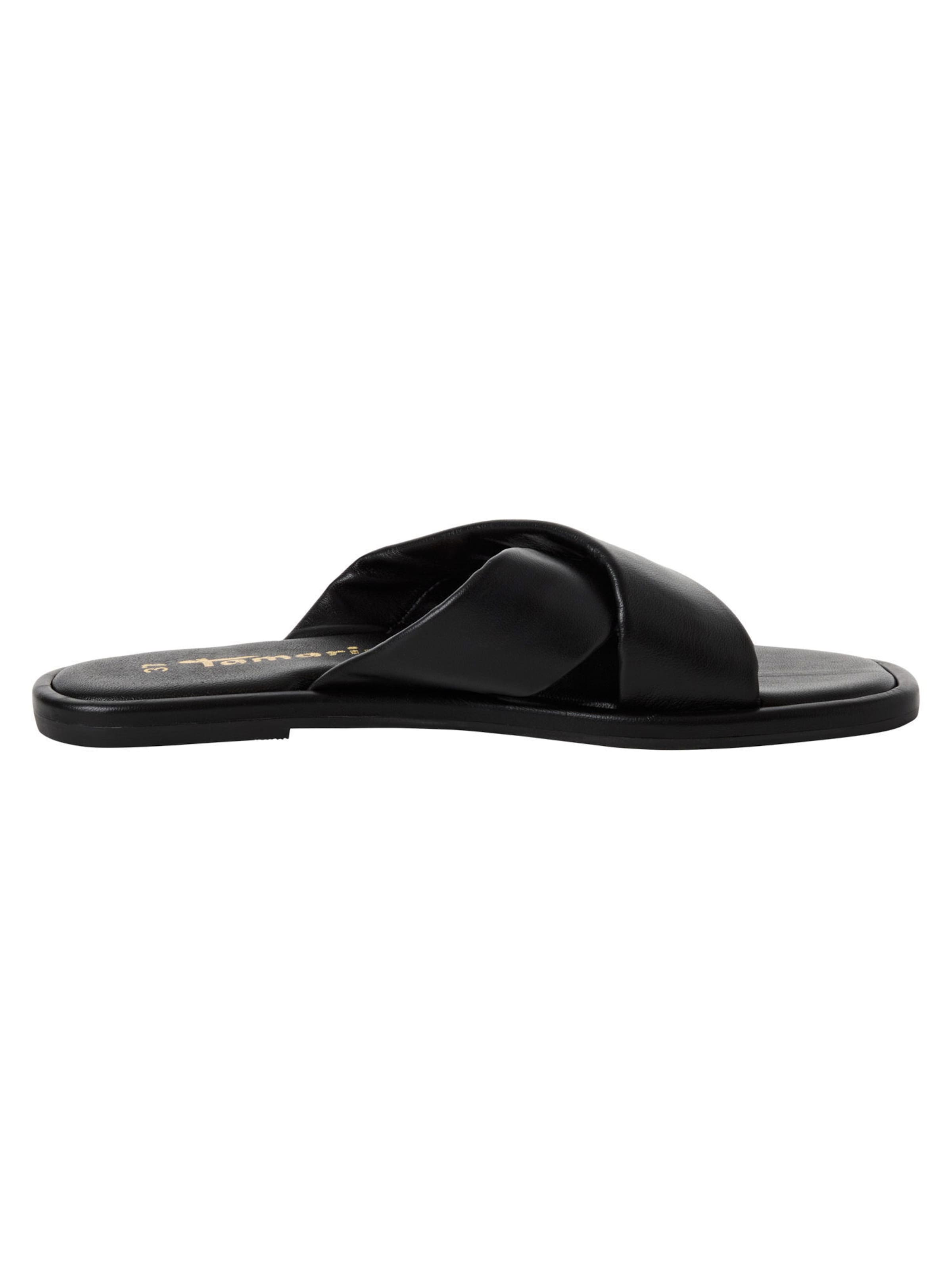 Mule Tamaris en noir