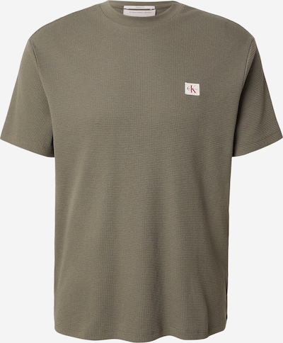 Marškinėliai iš Calvin Klein Jeans, spalva – tamsi smėlio, Prekių apžvalga