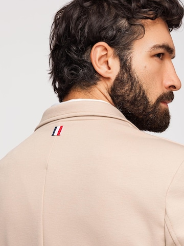 Coupe slim Veste de costume Ombre en beige