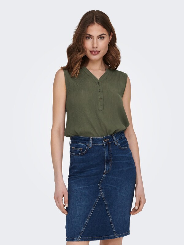 ONLY Blouse 'ONLJette' in Olive