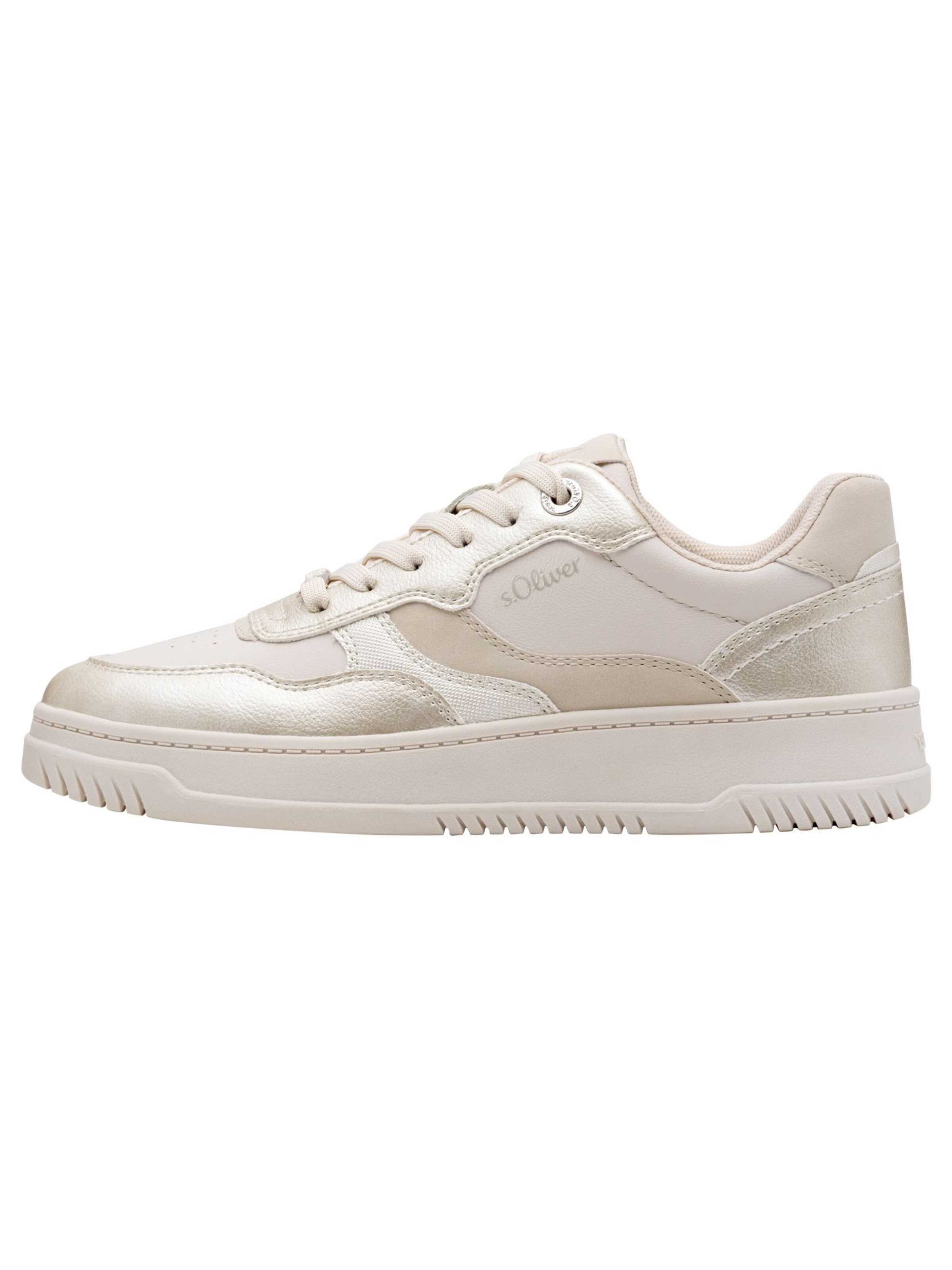 s.Oliver Sneaker in Beige