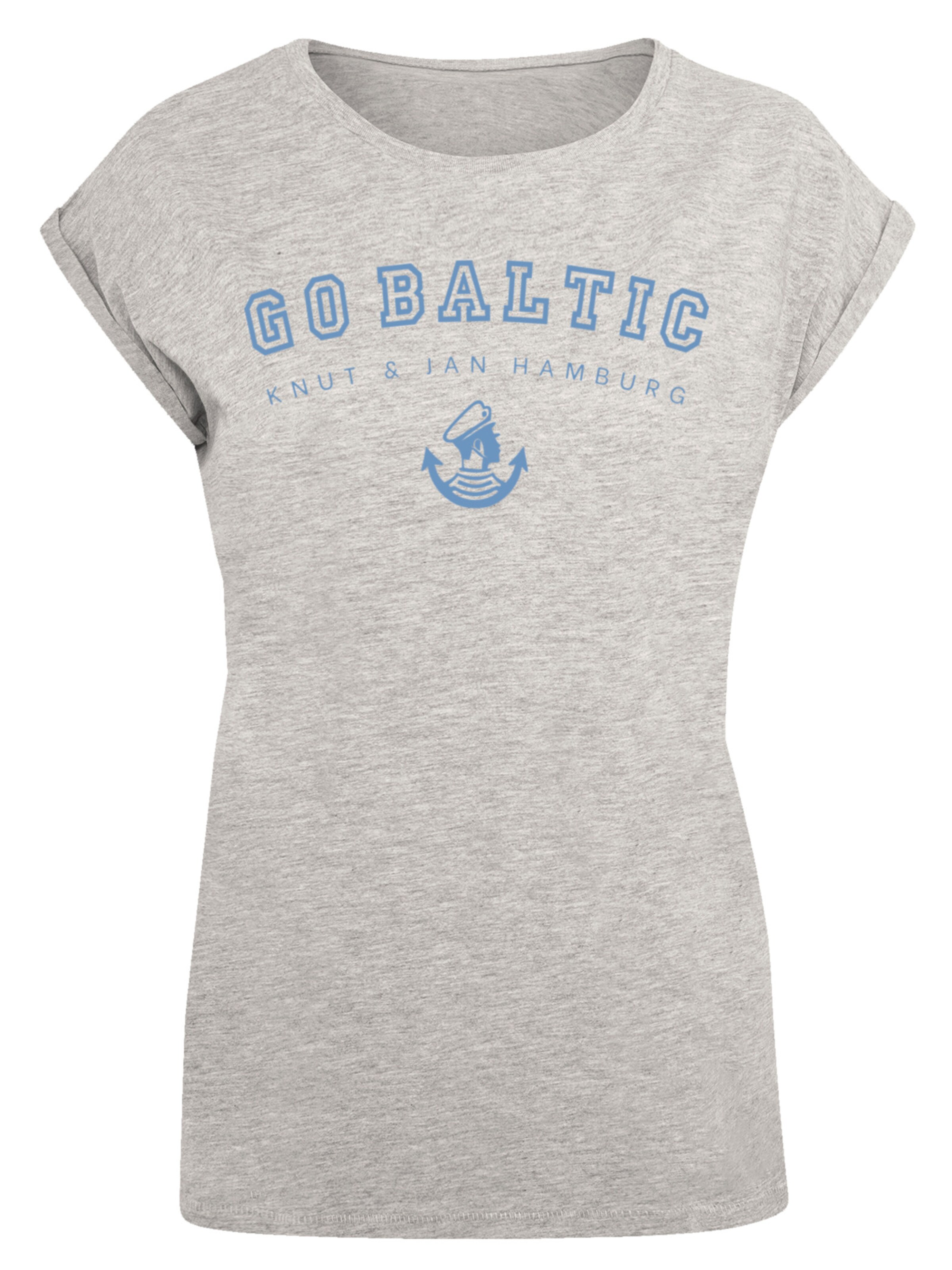 T-shirt F4NT4STIC en gris : devant