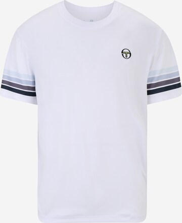 Sergio Tacchini Sportshirt 'CASORIA' in Weiß: predná strana