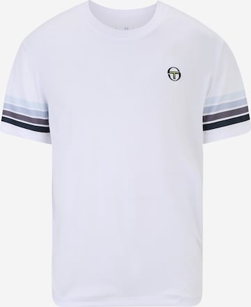 Sergio Tacchini Functioneel shirt 'CASORIA' in Wit: voorkant