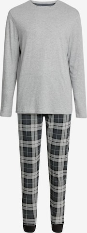 Marks & Spencer Pyjama lang in Grijs: voorkant