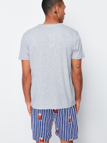 Trendyol Pyjama kurz in Grau